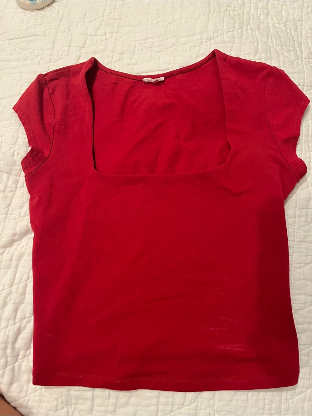 Cherry red garage top